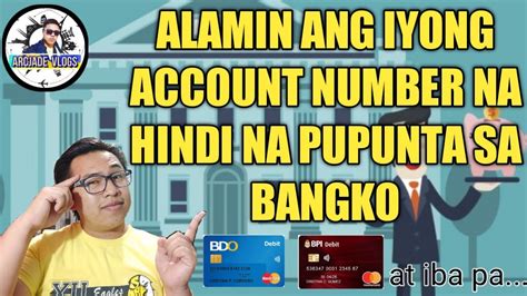PAANO MALALAMAN ANG ACCOUNT NUMBER GAMIT ANG .